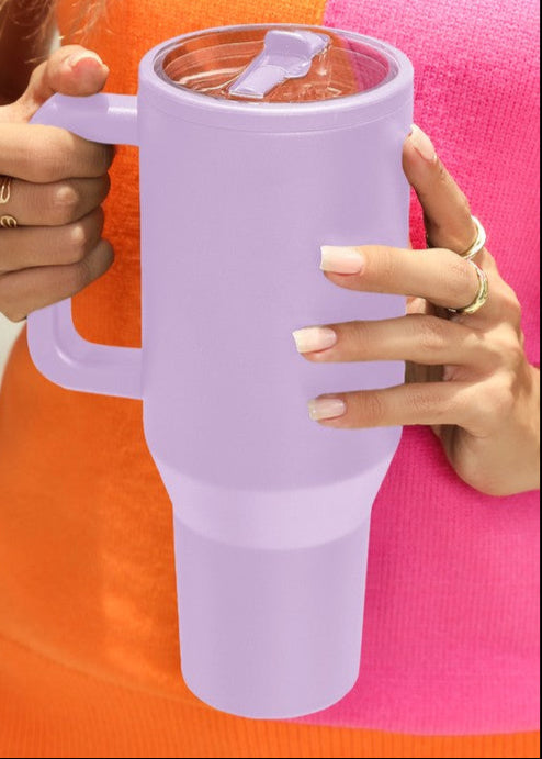 Thirsty Girl | Spill Proof Cup {Purple}